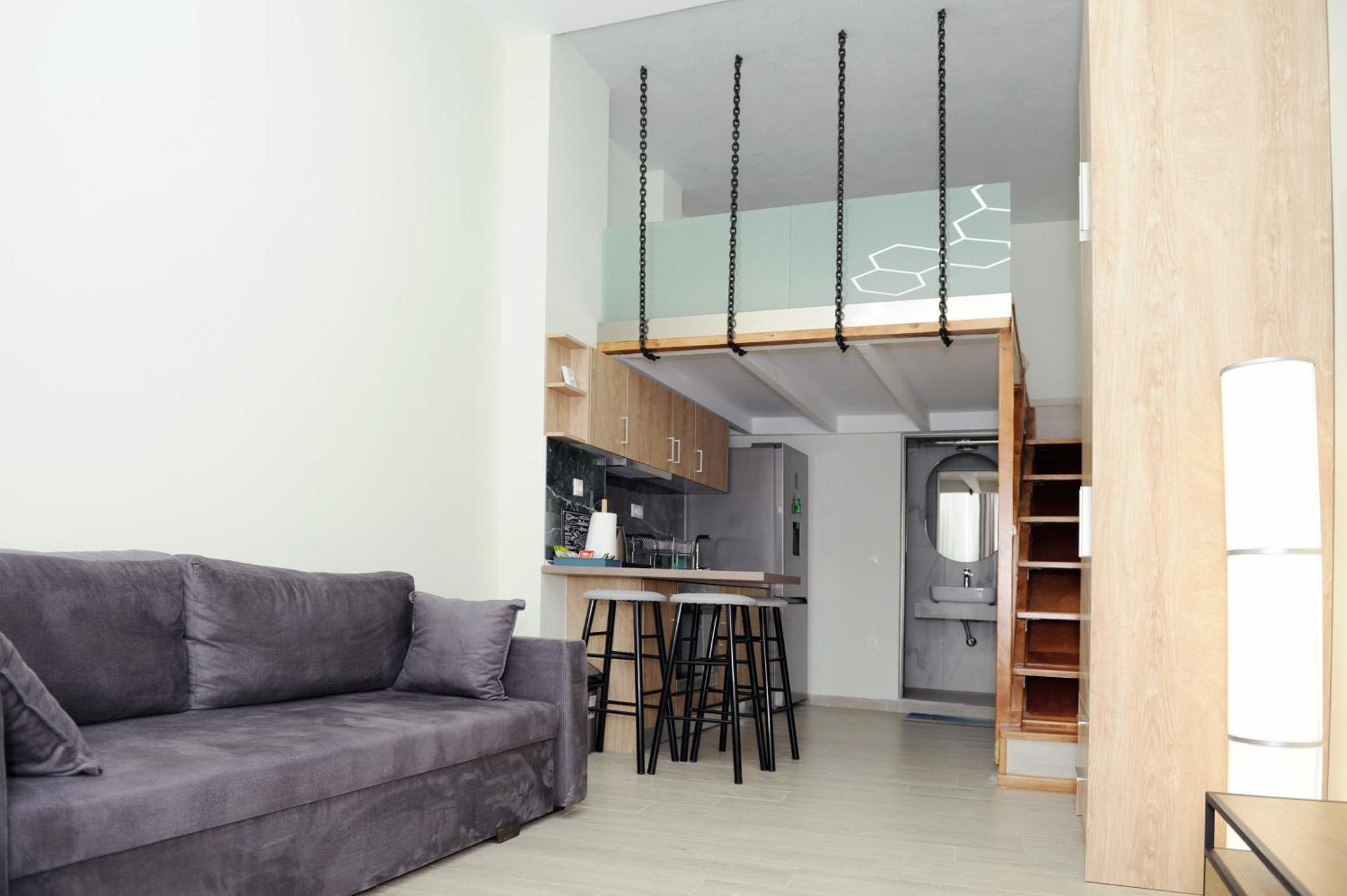 Thymios Loft Lägenhet Thessaloníki Exteriör bild